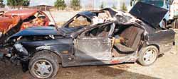 Susurluk Kazasında Mercedes Oto